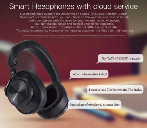 Bluedio T6 Active Noise Cancelling Headphones