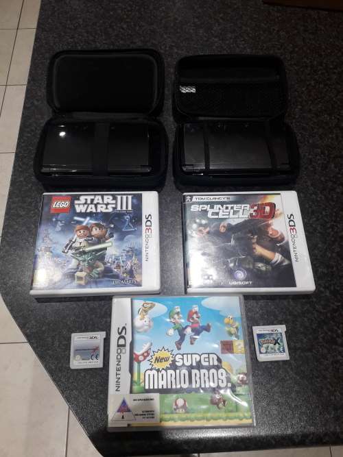 Nintendo 3ds console x2 bundle