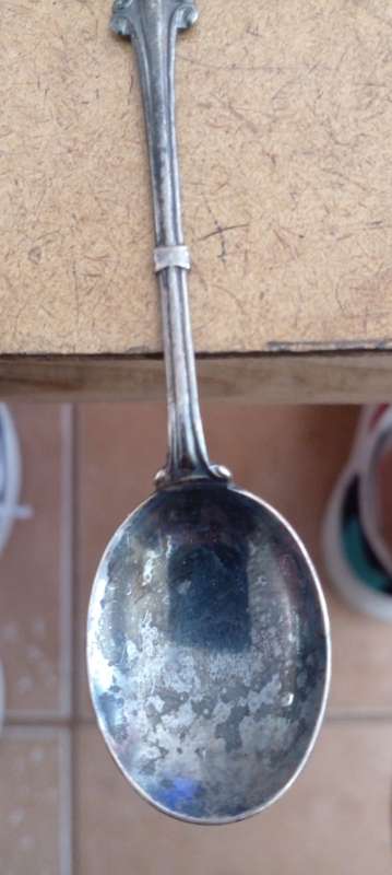 RARE  PAUL KRUGER TEA SPOON. 1825 --1904.