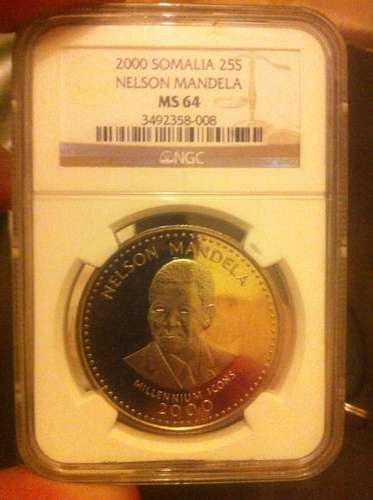 2000 SOMALIA 25S NELSON MANDELA