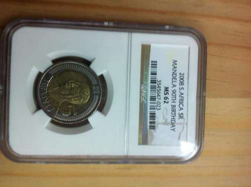 2008 s.africa 5r 90th bdy MS62