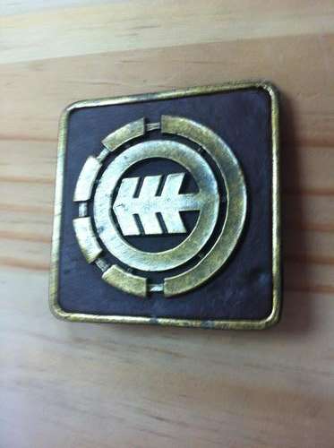 element belt buckel
