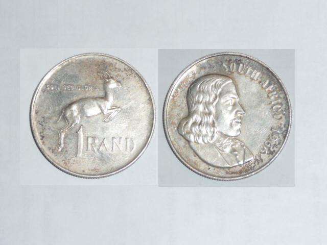 1966 1R South African Coin