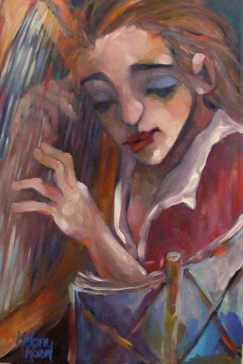 My Harp's Delight! 600x400x44 mm Melany Koen