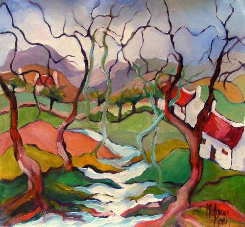 Winter Charm! 450x420 mm Melany Koen