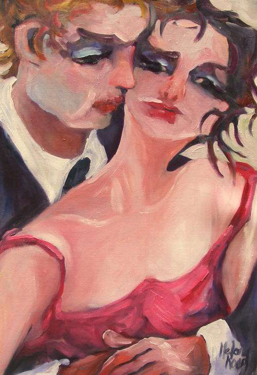 Ballroom Hug! 390x590 mm Melany Koen