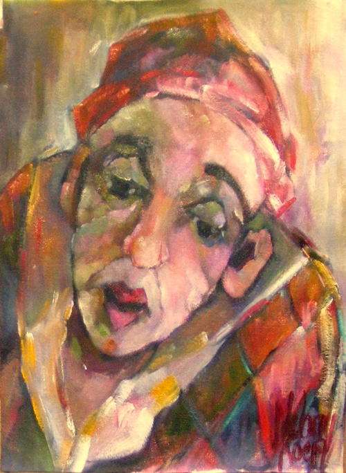 The Elegant Tramp! 300 x 420 mm Melany Koen