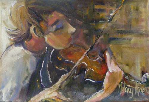 Violin Routine 430x230 mm Melany Koen