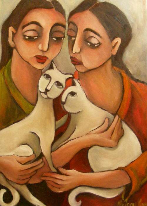 Crazy Cat Ladies! 480x700 mm Melany Koen