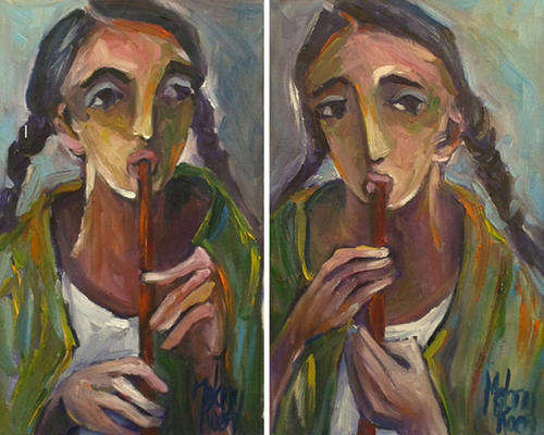 Duet! 250x400 mm each  Melany Koen