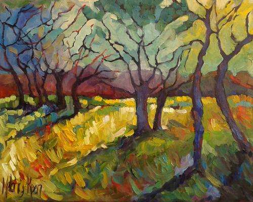 Autumn luminous! 400x500 mm Melany Koen