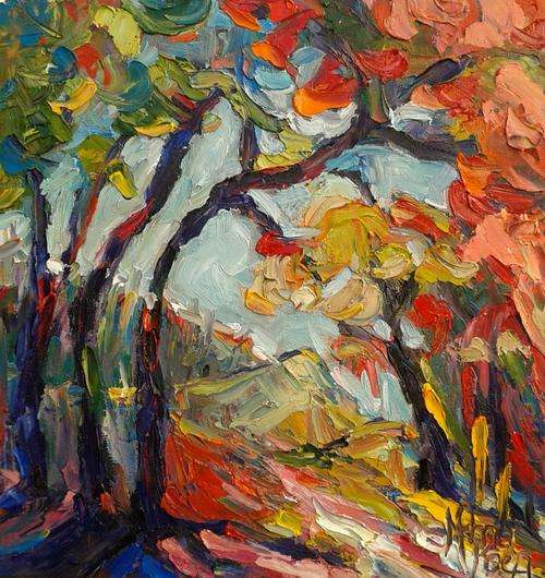 Dancing in the wind! 220 x 240 mm Melany Koen