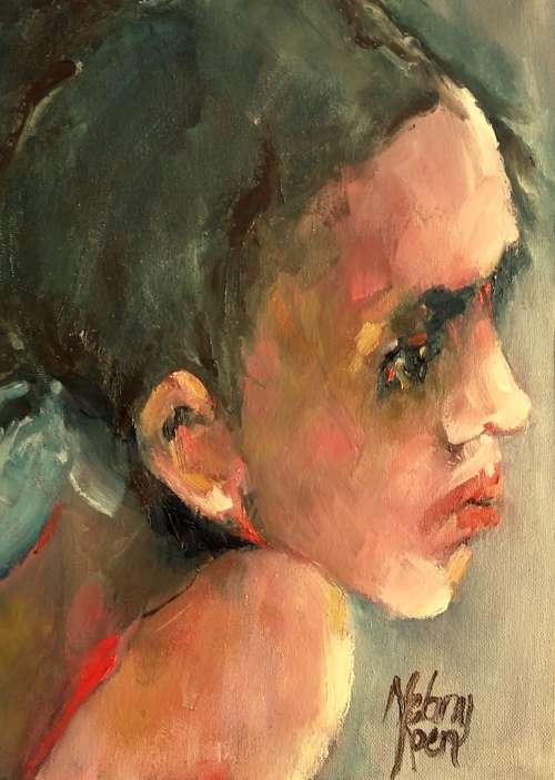 Staring! 230 x 320 mm Melany Koen