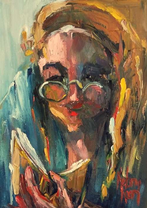 Reading! 320x230 mm Melany Koen