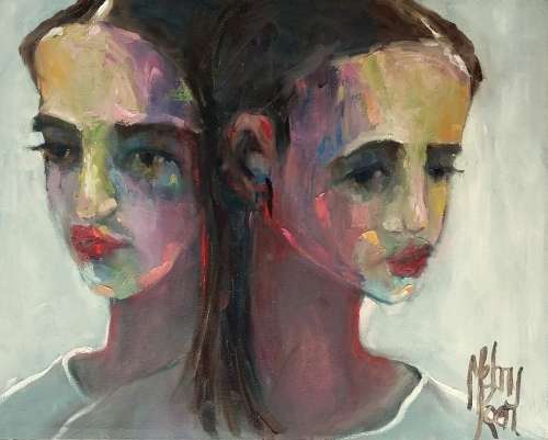 Tranquillity! 400 x 500 mm Melany Koen