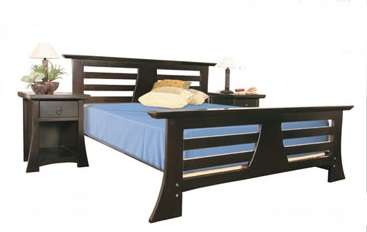 5 Piece bedroom Suite - Black