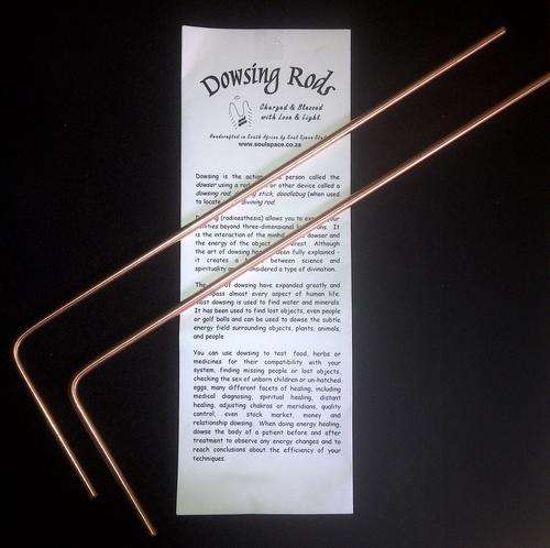 Dowsing Rods (L-Rods) - Copper 6mm