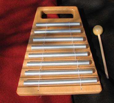 8 bar chakra chime, sound healing instrument, energy healing