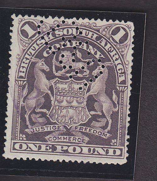 1901 ++ Â£1 (ONE POUND) GREYISH RED-PURPLE ++ PREFIN - SEE BELOW ++ SACC 84