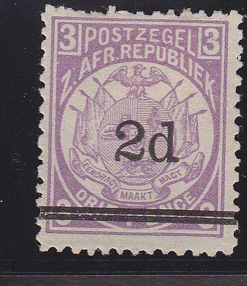 1887 ++ "2d" SURCHARGE IN BLACK ON 3d ++ MHL ++ SACC 199