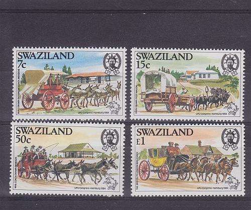 1984 ++ "U.P.U. CONGRESS" ++ SET OF 4 ++ MNH ++ SG 453-456