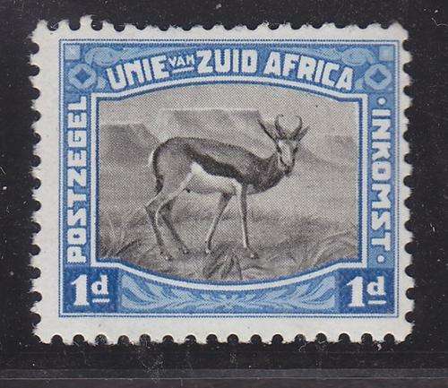 "HARRISON ESSAY" ++ 1d GREYISH-BLACK & BLUE ++ MNH - SEE SCANS BELOW ++