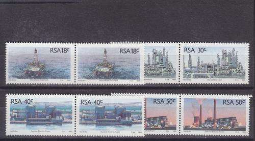 1989 ++ "S.A ENGERY SOURCES" ++ SET IN PAIRS ++ MNH ++ SACC 711-714
