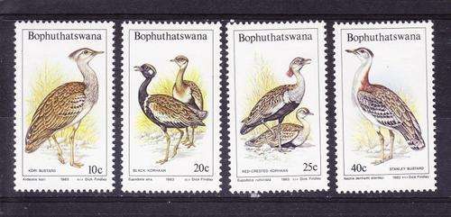 1983 ++ "BIRDS OF THE VELD" ++ SET OF 4 ++ MNH ++ SACC 112-115