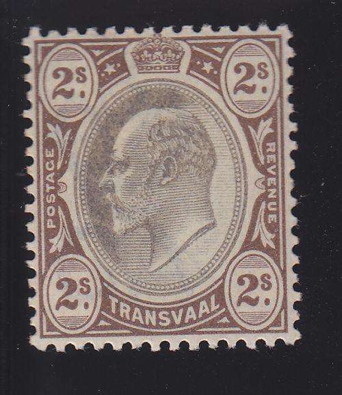 1902 ++ KE VII ++ 2s BLACK & BROWN (CROWN CA) ++ MNH - SEE SCANS BELOW ++ C/V R2000 ++ SACC 258