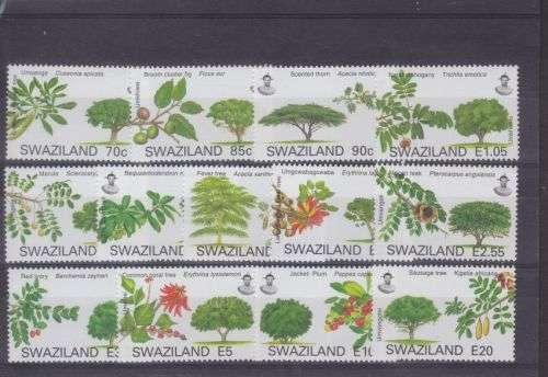 2007 ++ "DEF ISSUE - TREES" ++ SET OF 13 ++ MNH ++ SG 766-778
