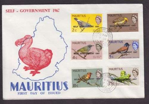 MAURITIUS ++ FDC ++ "SELF GOVERNMENT" ++ SEE SCAN BELOW