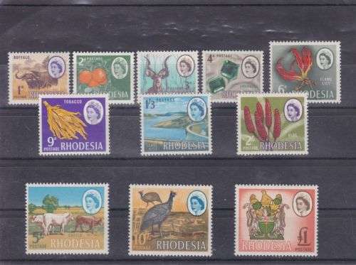 1966-70 ++ "DEF ISSUE - MARDON" ++ SET OF 11 - SEE BELOW ++ MNH ++ C/V R870 ++ SACC 145-155