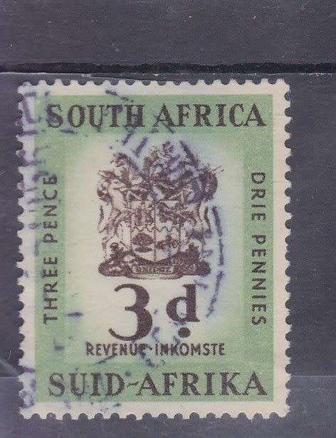 REVENUE ++ 1954 ++ 3d GREEN & BROWN ++ FU ++ BT 90