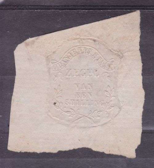 ORC ++ REVENUE ++ 1856 ++ "EMBOSSED" ++ 1s ON WHITE PAPER ++ FU ++ BT 3 ++ SEE BELOW
