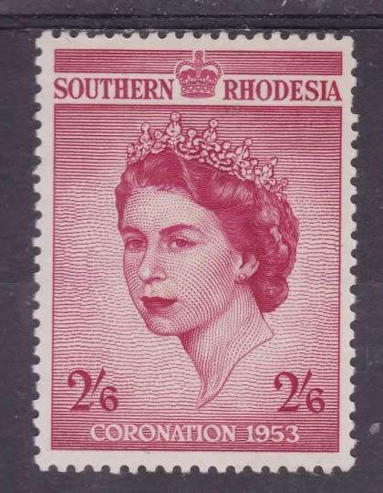 SOUTHERN RHOD  1951  `CORONATION OF QE II`  MHVL  SACC 79