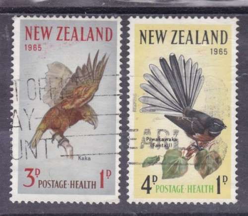 NEW ZEALAND, 1965, `HEALTH STAMPS`, SET OF 2, SG 831-32