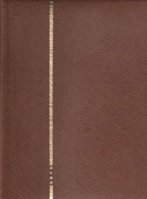 22 RINGED ALBUM, BLUE and BROWN ,WITH 60 + MOUNTING INTERLEAVES (230-250MM) MINT , PRICE PER ALBUM