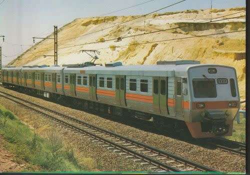 RSA, POSTCARD, JAPANESE PROTOTYPE SUBURBAN TRAIN TRIED IN SA, MINT