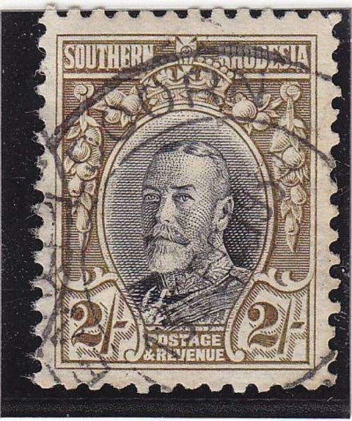 SOUTHERN RHODESIA 1931037 FIELD MARSHALL 2/- USED UNSORTED   SEE SCAN