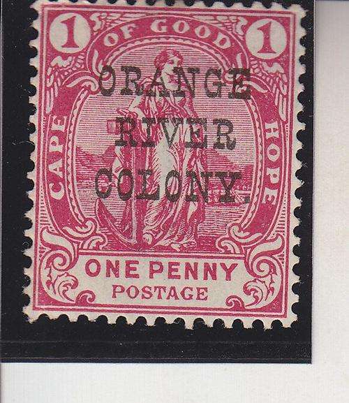 1900-02 ++ CGH OVPT ORC ++ 1d CARMINE ++ MH ++ SACC 79