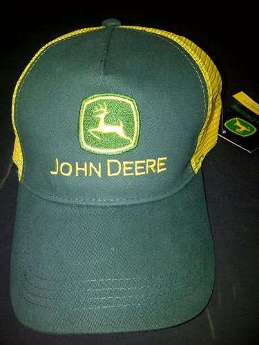 ORIGINAL GREEN AND YELLOW TRUCKER CAP JOHN DEERE