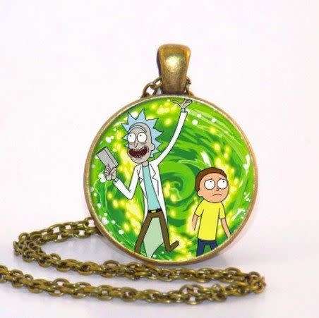 Rick & Morty Necklace