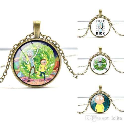 Rick & Morty Necklace