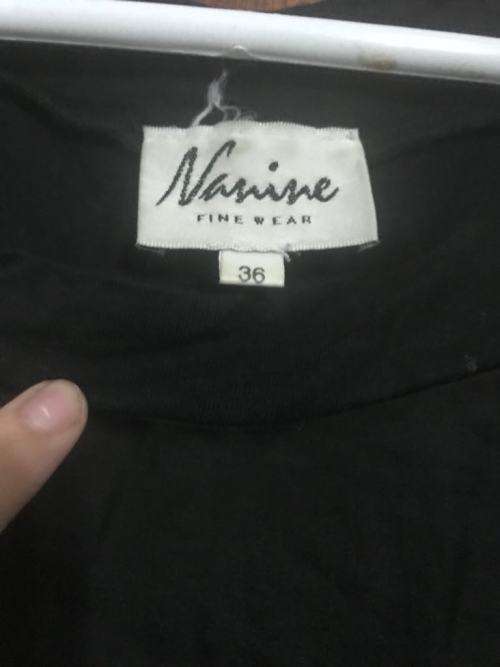 Silky black top size 36