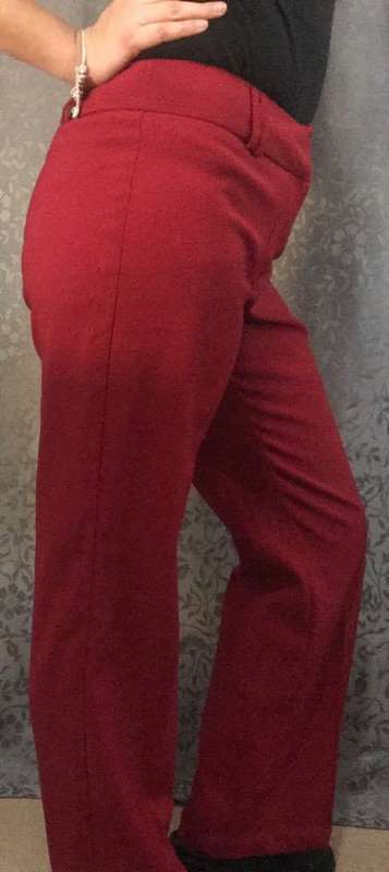Striking red formal pants Size 34