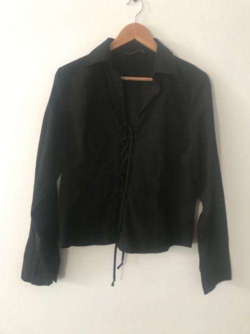 Braided black top SIZE XL