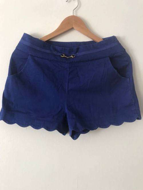 Bright blue shorts SIZE 10