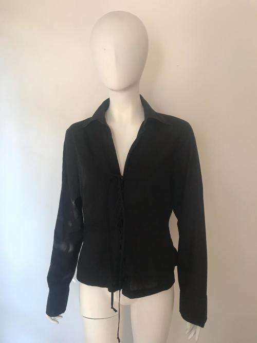 Braided black top SIZE XL