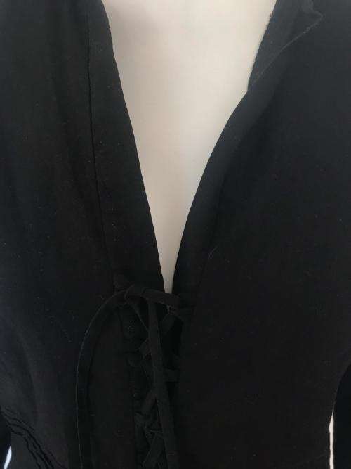 Braided black top SIZE XL