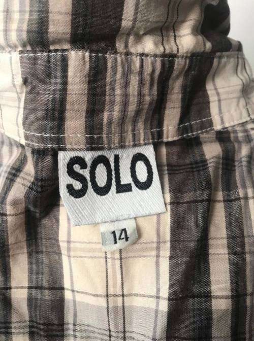 Cowgirl style collared shirt Size 14 (Bottom button is missing)